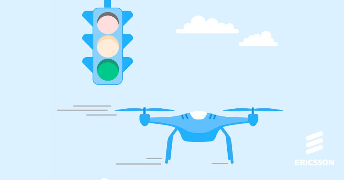 ericsson's tweet photo. Where we're going, we don't need roads... Doc Brown may be right! 39% of surveyed consumers think their city needs a road network for drones and flying vehicles. https://t.co/qkCtyzLhH7 https://t.co/5O2yKo0qpe