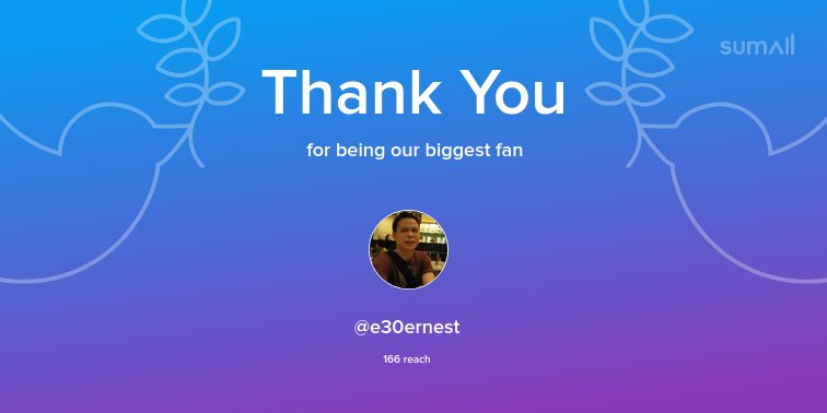 TheFnuCo's tweet photo. Our biggest fans this week: @e30ernest. Thank you! via https://t.co/r11A2Po7sY https://t.co/6EvSo9PVya