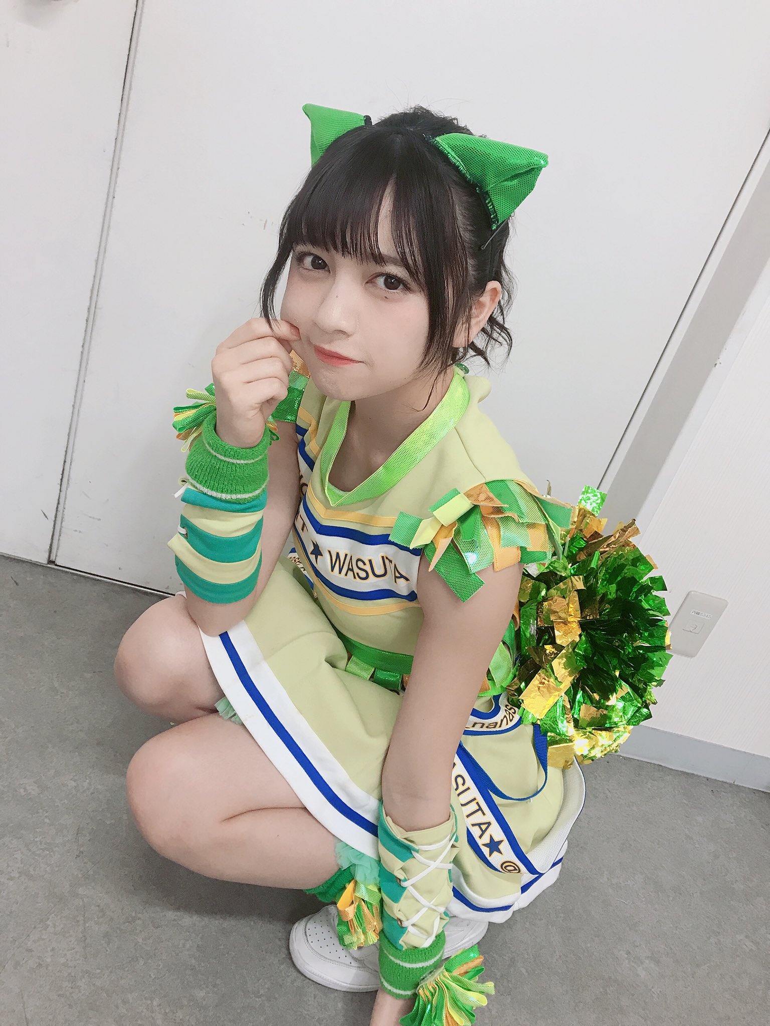 廣川 奈々聖 わーすた 9 18 Zepp 久しぶりのえもちゃんチアコーデ衣装 Prichan