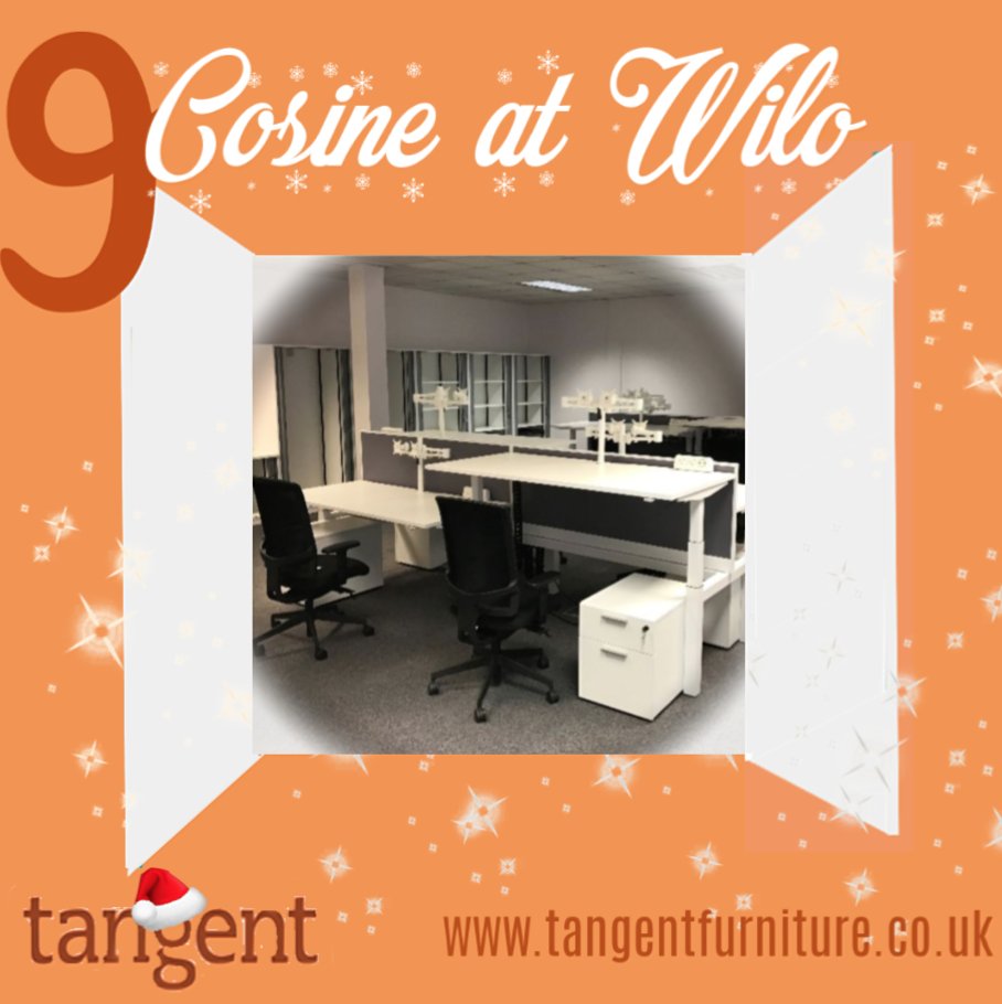 Day 9 of #ADVENT is our Cosine Desks at Wilo! 
A project that provided a fresh, modern feel ALSO with comfort and contentment 👏 
To find out more, visit tangentfurniture.co.uk/projects/wilo