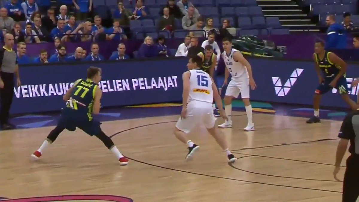 Luka and the stepback 👣: it's nothing new 😬!  FIBA @EuroBasket 2017, @Luka7Doncic, @kzs_si https://t.co/G0X7ScnSiL