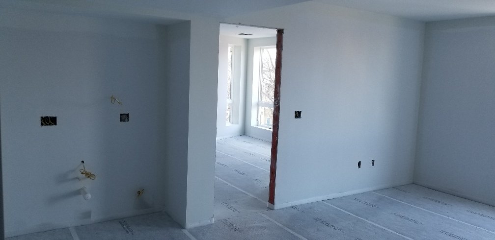 BerkeleyBuildCo's tweet photo. Gypcrete going down as we enter the final stretch of #Parcel9 project - #MelneaResidences in #Roxbury with @UrbanicaBoston. https://t.co/xl9u0tlvwr