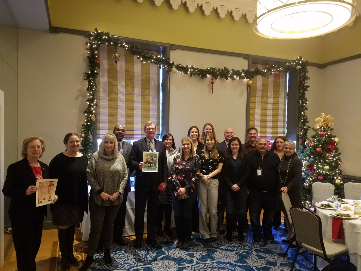 ORCPCU's tweet photo. Festive CPCU's at our annual holiday luncheon. Happy holidays everyone! https://t.co/8tO6nCq1MB