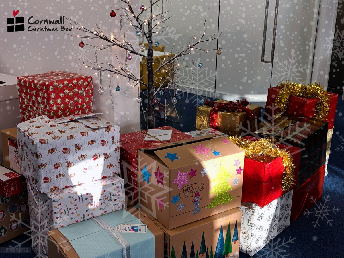 It's beginning to look at lot like Christmas... 27 boxes and counting! Well done <a href="/newham_truro/">Newham Truro</a> what fantastic support for <a href="/cwchristmasbox/">CornwallChristmasBox</a> 2018 helping Cornish families who need it the most. #christmasboxes