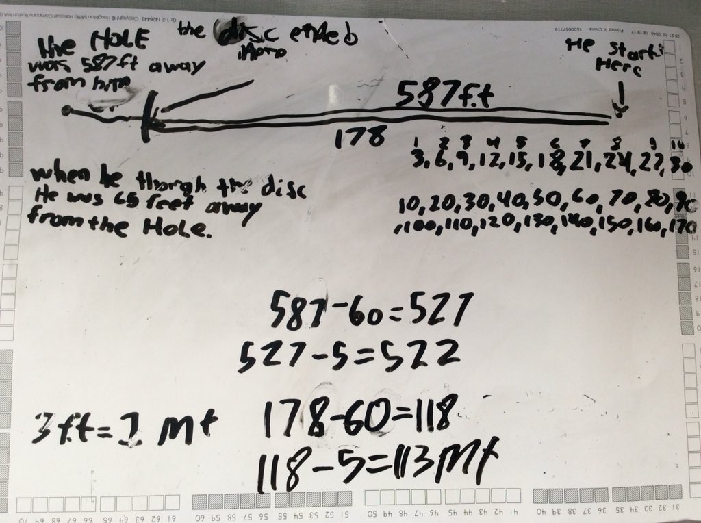 nate_bornancin's tweet photo. “Mistakes make your brain grow.” -KR
I love “Fletchy Fridays” because I hear my students say things like this. Also because they attend to precision and persevere when problem solving! @Elmwood_Eagles @gfletchy @jnreible @_christydouglas #mathpracticestandards #WeMakeADifference https://t.co/jaQUpMLhA4