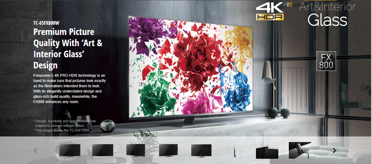 Automated_AV's tweet image. PANASONIC
Do you want the best of the best?
For customers who want something “premium”, Panasonic has the solution. Our speciality is picture quality. If you want to enjoy cinema content as if you were in the theatre, here is your best choice.