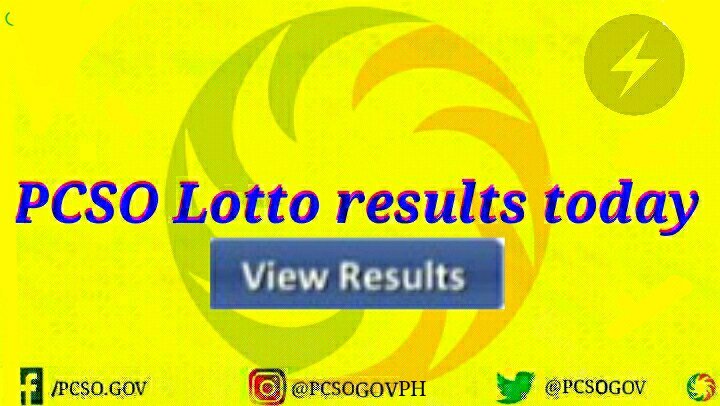 Media Tweets by PCSO Lotto results