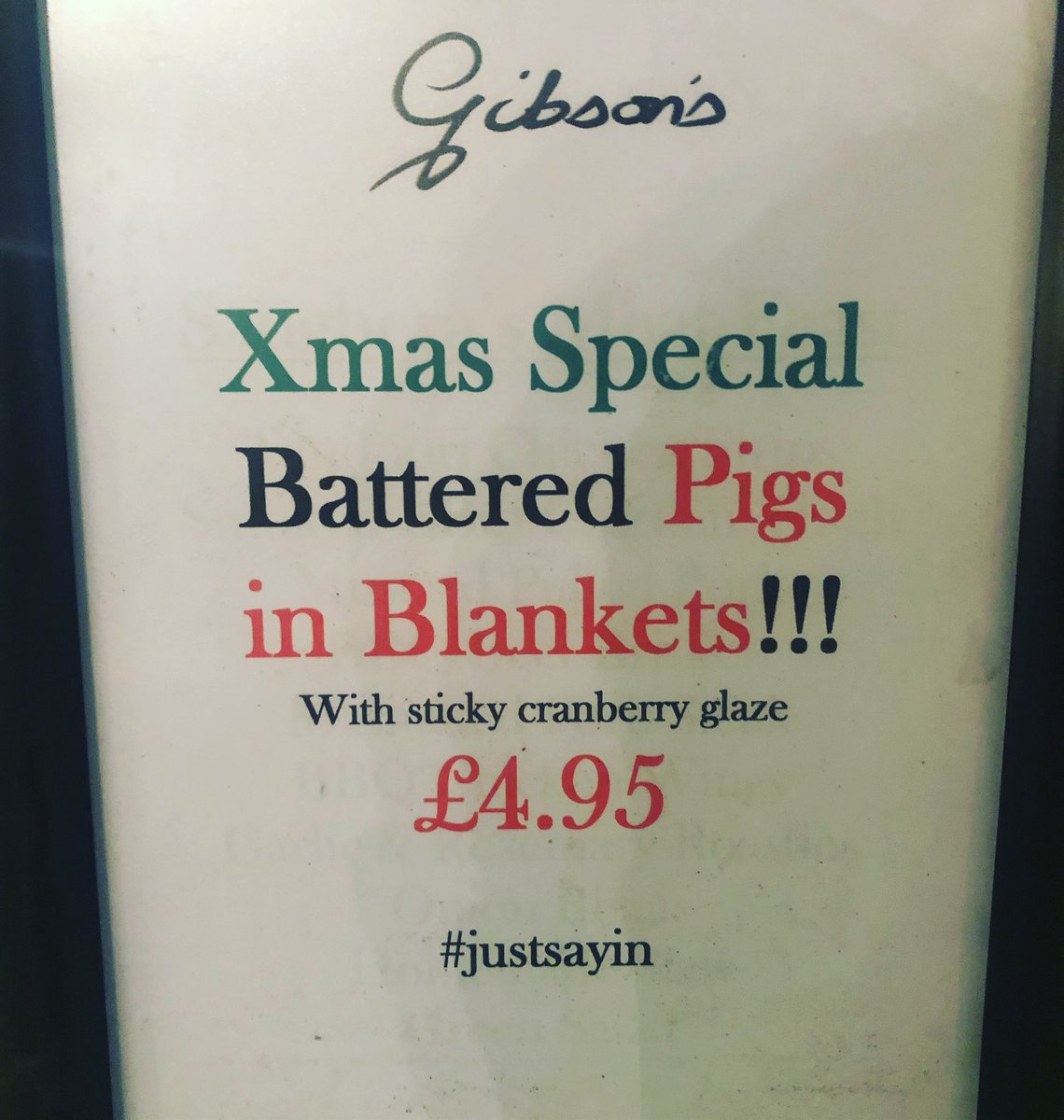 Mmmmm battered pigs in blankets 🤤