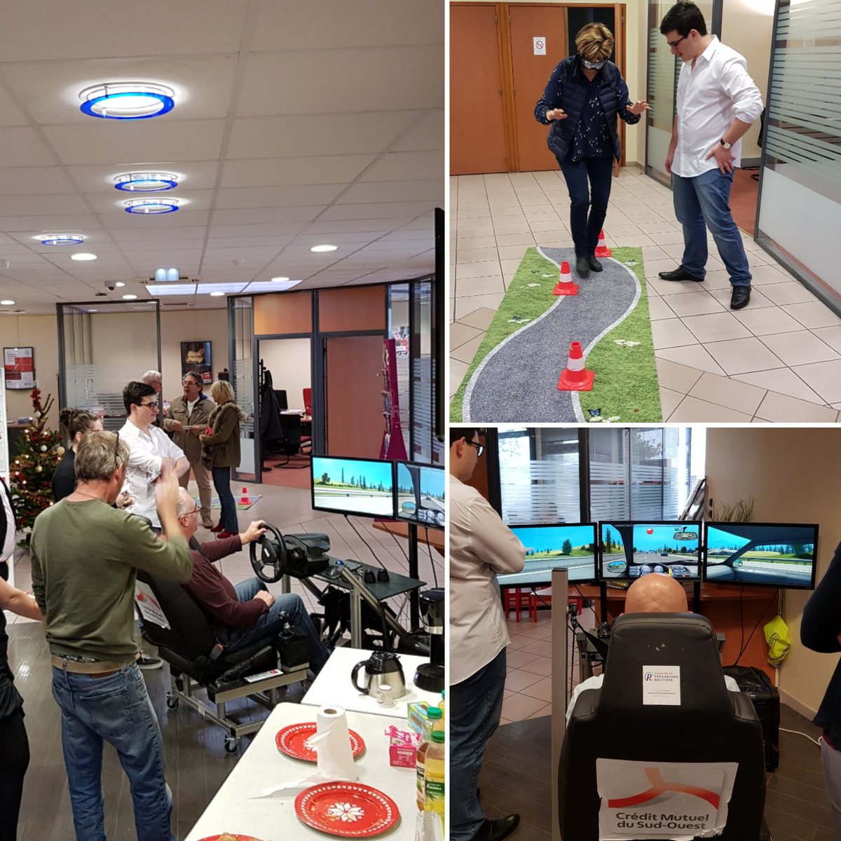 Animation Prévention Routière à Bordeaux Cauderan, une attention sincère pour nos sociétaires !!! #AOC <a href="/WeAreArkea/">WAA|Actus</a> poke @soairis