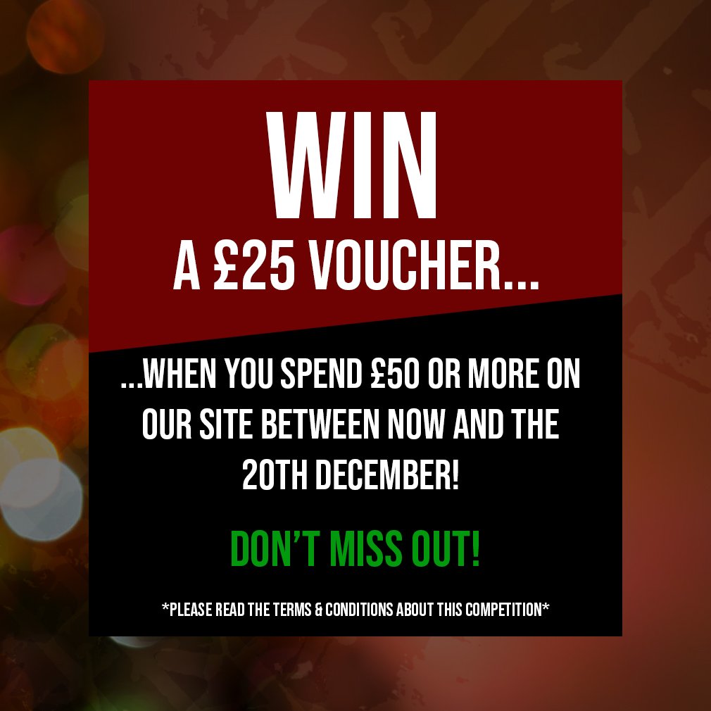 You could WIN a £25 Voucher for our Christmas #giveaway 😜🎅To let us know that you have entered our competition, you need to: ➡Retweet ➡Follow ➡Tag a friend Ends 20th December at 4PM!⏰Good Luck!🍀 #WE_COMPLETE_THE_GRID *Please read the T&Cs 👉 ow.ly/mdu130mU26i 👈*