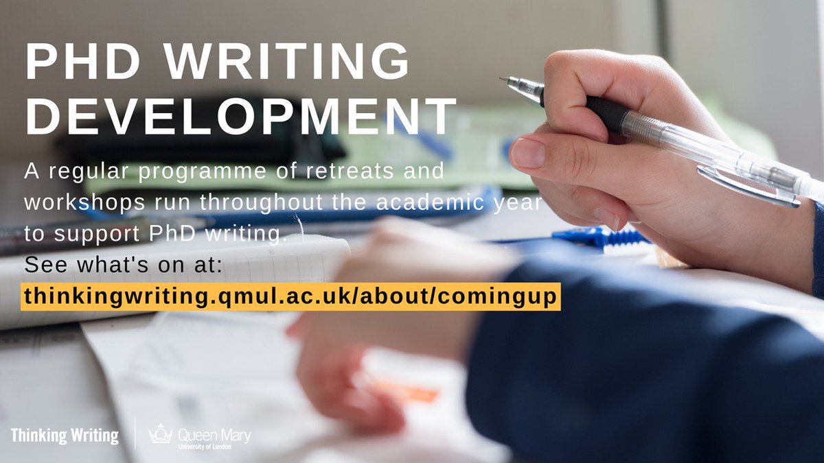 thinkingwriting's tweet photo. We have a few places left on two upcoming retreats for PhD students. 👇

✍️Wednesday 12th: Reviewing &amp; Editing
🔖Thursday 13th: Reading Retreat

If you want to make a final bit of progress on editing/reading for yr thesis before xmas, book now! https://t.co/tfz54QC1wc https://t.co/ogQWLWRK0Y