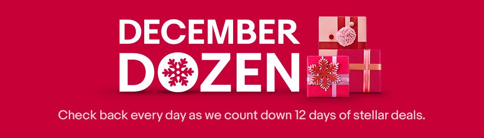 Day 3 of a Dozen Days of Steals! Save 10% using code "PHLDAYTEN" on eBay!