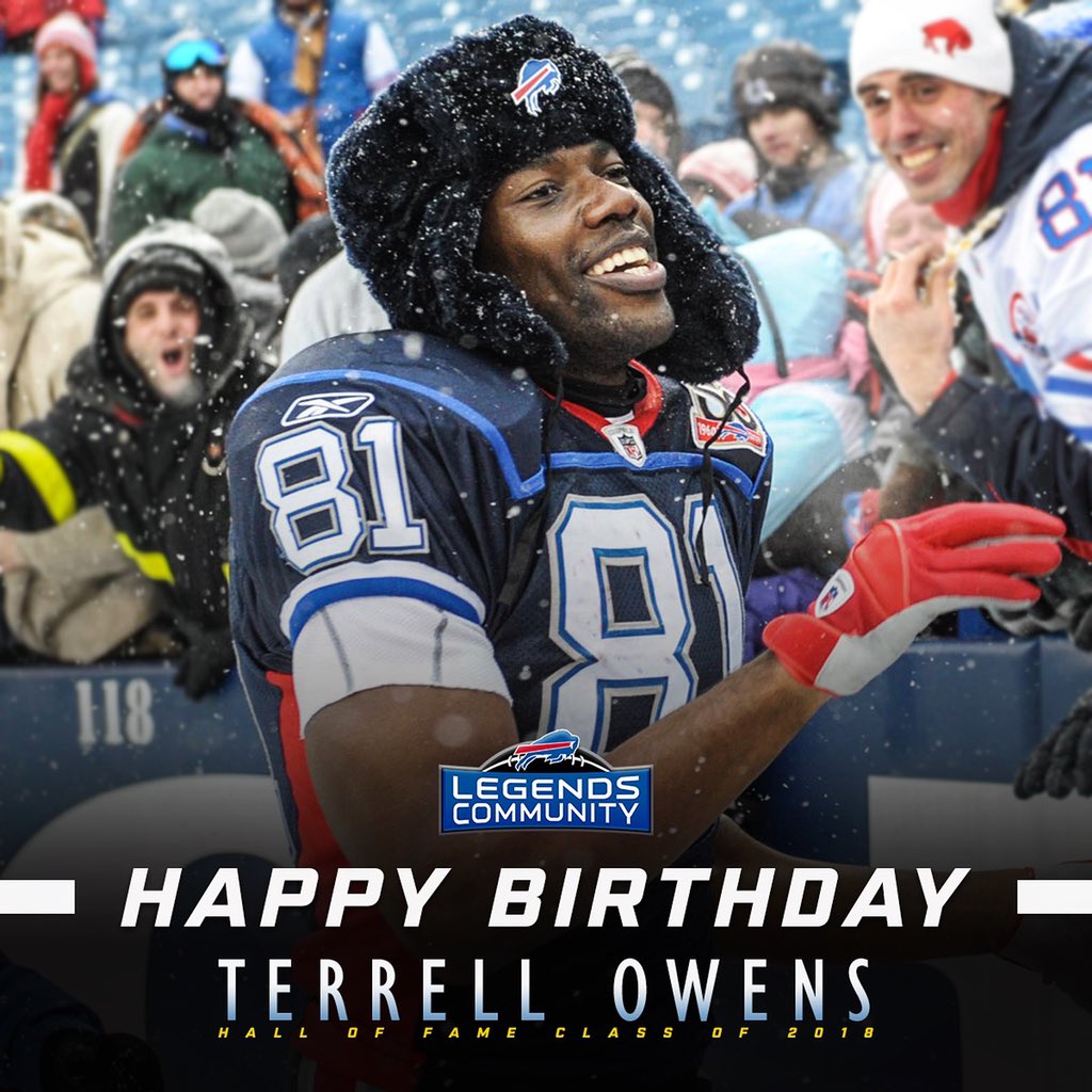 Happy Birthday to Tennessee-Chattanooga standout, Hall of Fame wide receiver, Terrell Owens! 