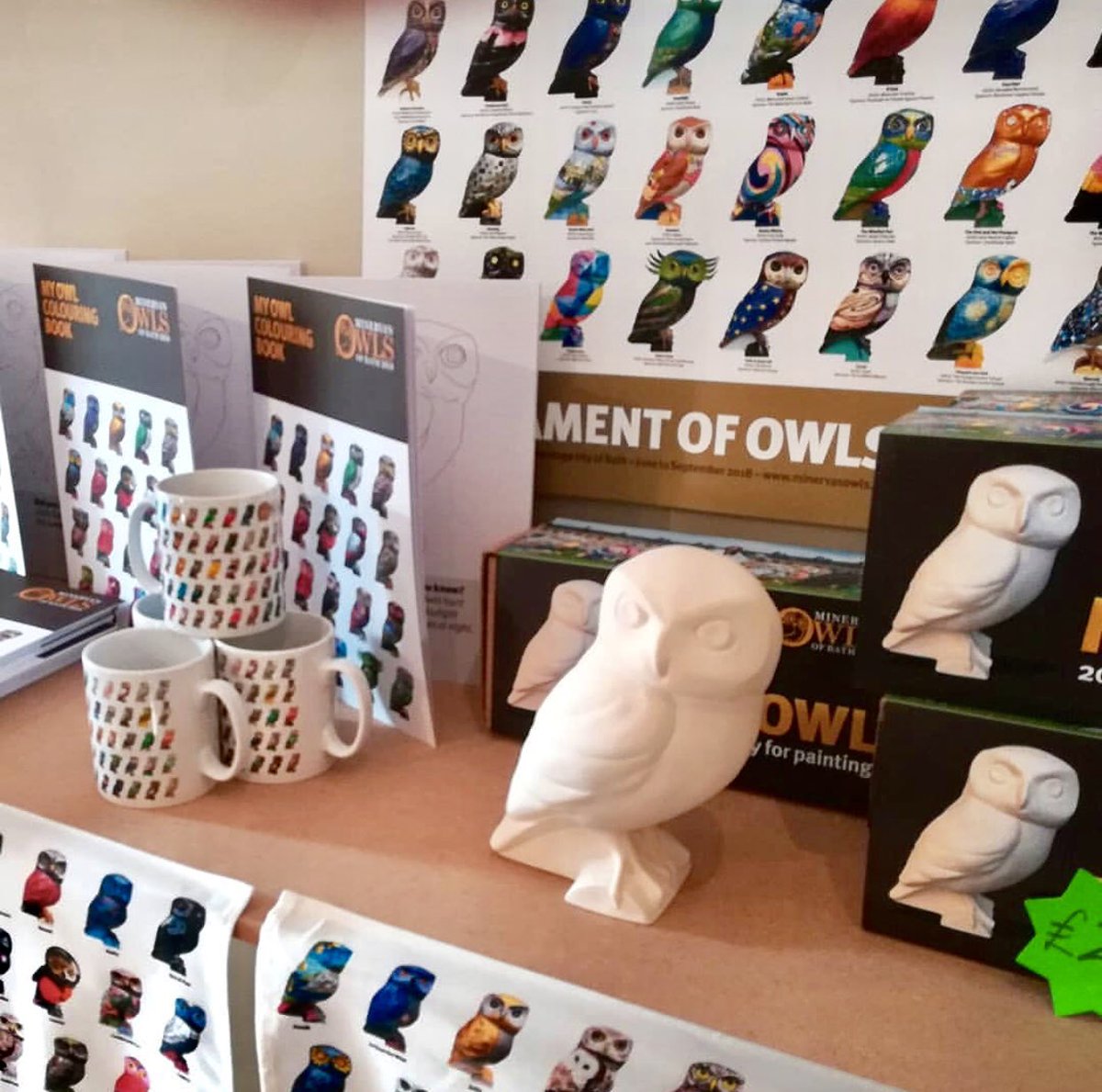 Minerva's Owls of Bath 2018 (@owlsofbath) on Twitter photo Head over to the Queen Square Xmas market tomorrow (Sat 8th Dec) for some great <a href="/OwlsofBath/">Minerva's Owls of Bath 2018</a> gifts at bargain prices! Owl mugs, t-t’owls, posters, books, mugs, mini-owls & calendars make fab prezzies & stocking fillers! Or order online at minervasowls.org/shop🦉🎁🛍 Head over to the Queen Square Xmas market tomorrow (Sat 8th Dec) for some great <a href="/OwlsofBath/">Minerva's Owls of Bath 2018</a> gifts at bargain prices! Owl mugs, t-t’owls, posters, books, mugs, mini-owls & calendars make fab prezzies & stocking fillers! Or order online at minervasowls.org/shop🦉🎁🛍