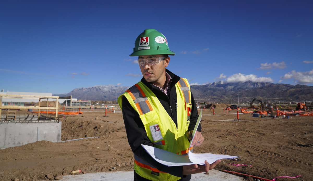 cnmats's tweet photo. Francisco Vargas turned to CNM & found his blueprint to a great career by starting with Architectural/Engineering Drafting classes. Check out Francisco's story & how's he's become a Project Engineer with Jaynes Corporation in a little over 2 years. https://t.co/TPIcQJ2n7Q #CNMATS https://t.co/K3tGk4ekqv