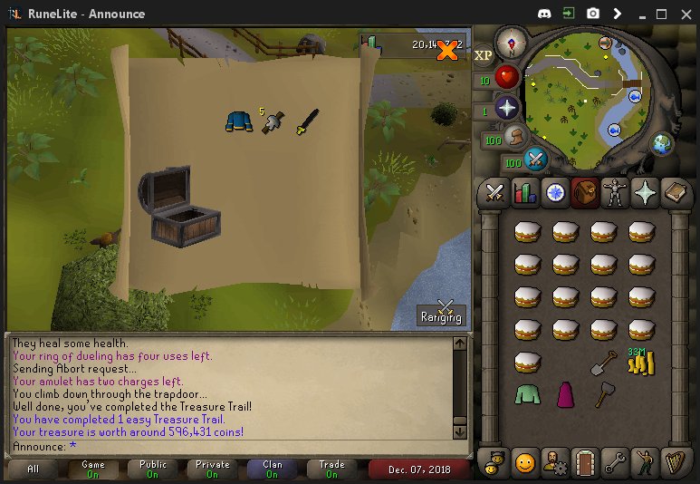 Easy Clue #1