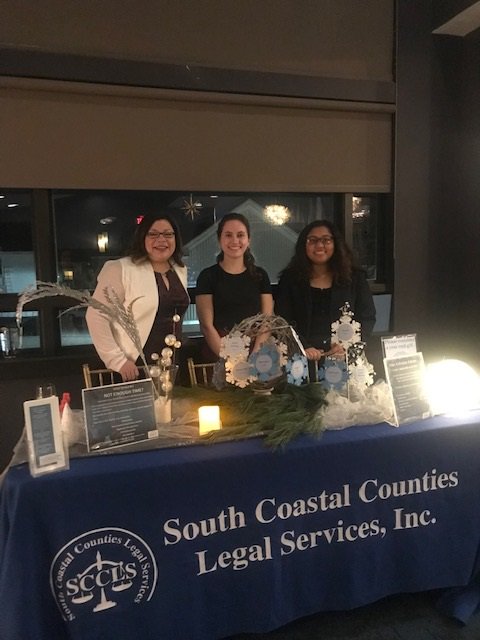 Thank you to the Bristol County Bar Association and especially Pres. <a href="/brigid_mitchell/">Brigid</a> for welcoming our Giving Globe Case Adoption Drive at the holiday party! Extra thanks to the wonderful attorneys who accepted a pro bono case!