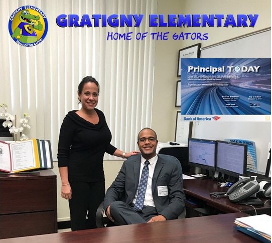Had an amazing time serving as principal <a href="/GratignyGators/">Gratigny Elementary</a> yesterday. Learned a lot, and the kids were great!! <a href="/MDCPSCommunity/">Family and Community Engagement at M-DCPS</a> #whoisfirstservemiami #ustaflorida #PrincipalTODAY