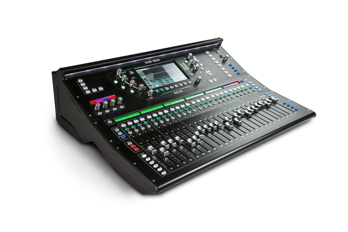 Waiting for our new <a href="/allen_heath/">ALLEN&HEATH</a> SQ-6 mixing console to be delivered - lots of programming and testing this weekend I think
#allenandheath #sq6 #livemusic