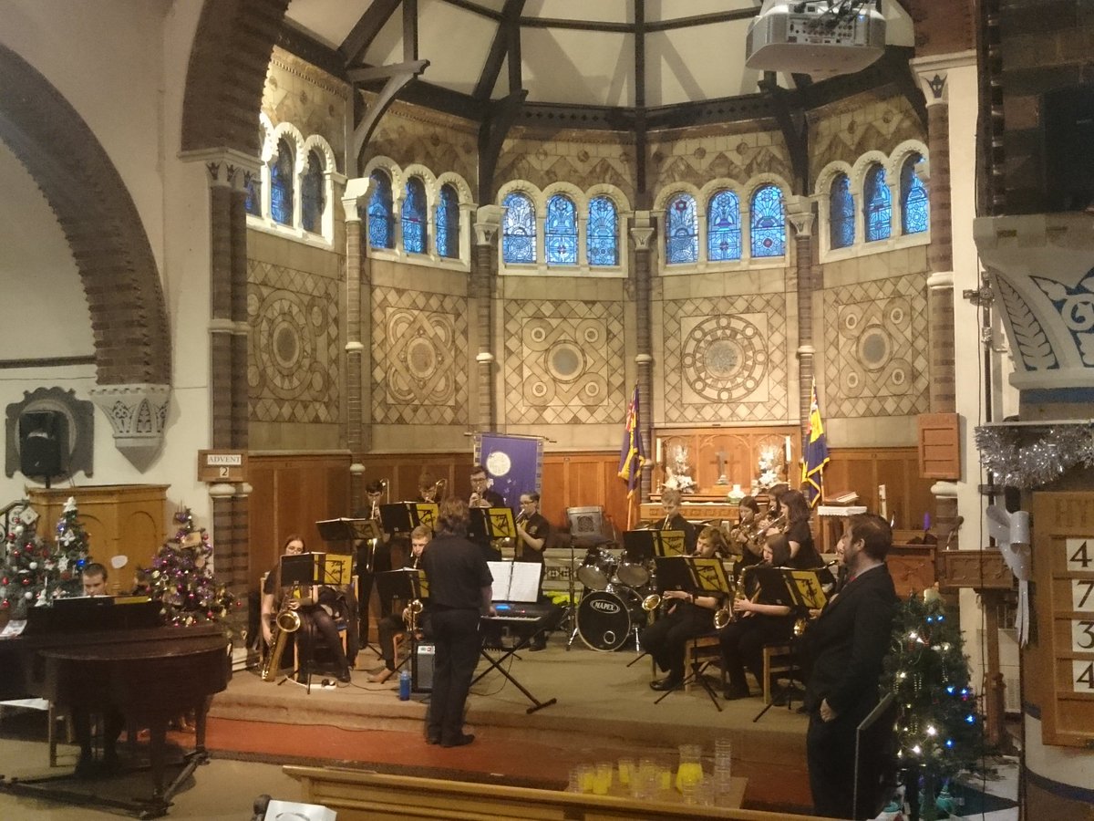 EDA music scholars performing in the community at St Anne's Christmas Tree Festival #weareEDA