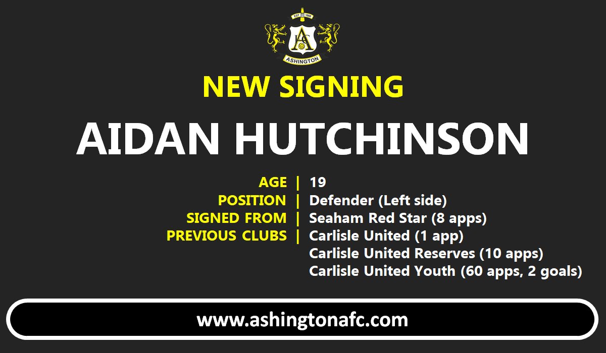 NEW SIGNING | Welcome to the club Aidan!