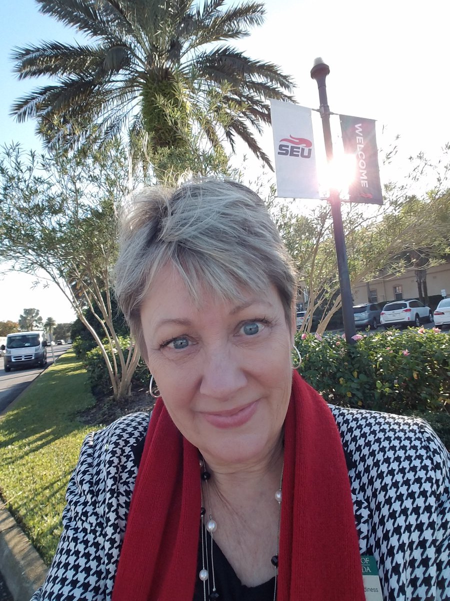 Rocking the red and black at Southeastern University for our Career Readiness Badging Program workshop. #USFBulls #SEUFire #careerready