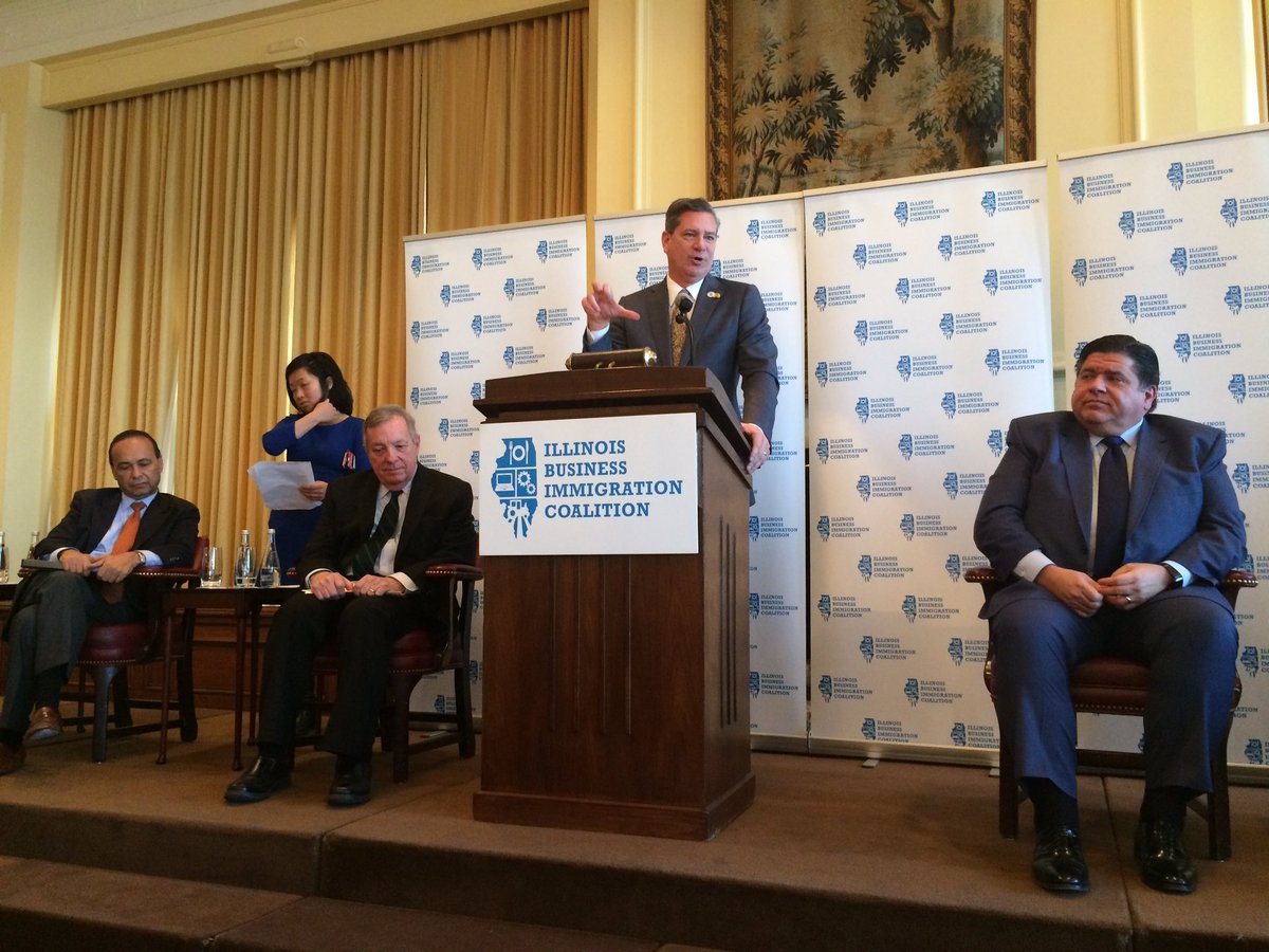 ILBizImmigrant's tweet photo. @ILChamber CEO Todd Maisch: “This is not just important to one industry. This is important to the business community as a whole. The Chamber is a steadfast advocate for comprehensive immigration reform because it is imperative to IL and our country as a whole.” #immigration https://t.co/tBAM49cfb2