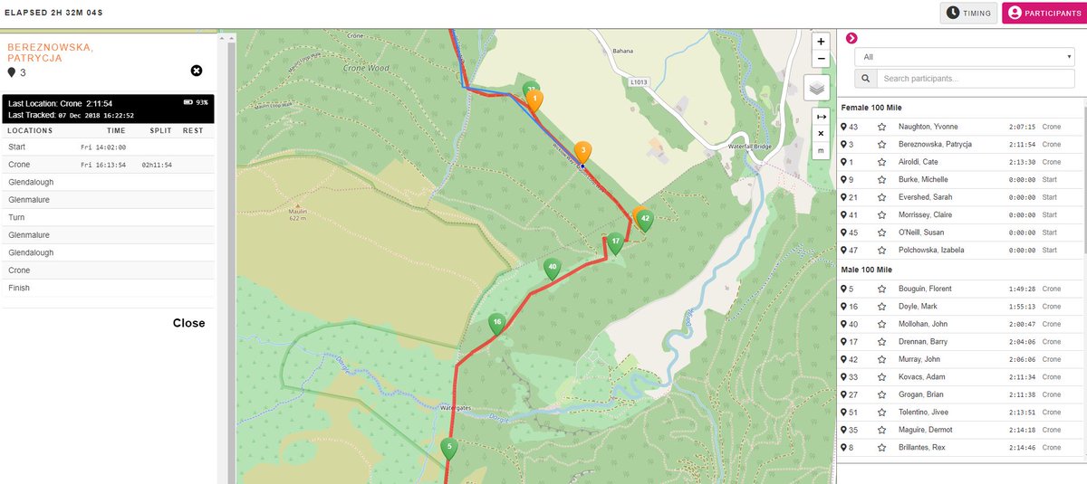 HeronBros's tweet photo. You can live-track Heron sponsored athlete Patrycja Bereznowska as she competes in #WicklowUltra! Patrycja is currently making her way around the 100 mile course over the Wicklow Mountains. Powodzenia Patrycja! #WicklowWay #RawUltra #UltraRunning https://t.co/hfl2OfKsoW https://t.co/PpT3ZOgo7A