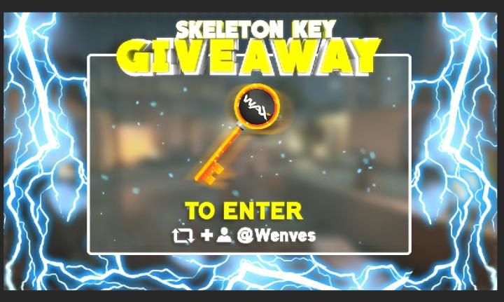 losricon2g's tweet photo. 2e Stream Giveway !! @VGO_gg 

1 skeleton key 1 winner

↳ Follow @WenVess 
↳ Roll in the stream 
↳ Roll in all moment 
↳ Be in stream  for keyword : https://t.co/mmaKkchxOB https://t.co/5Dsrgnxdhs