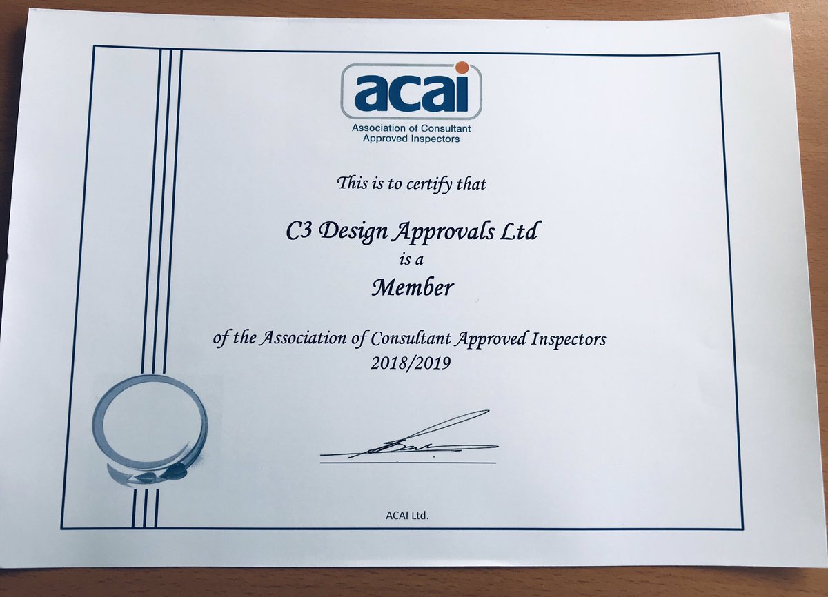 C3_BuildingRegs's tweet photo. Very pleased to have joined @acai_gb ... showing our support for #HackittPlus and the future of #BuildingRegulations https://t.co/rIurwTDplZ