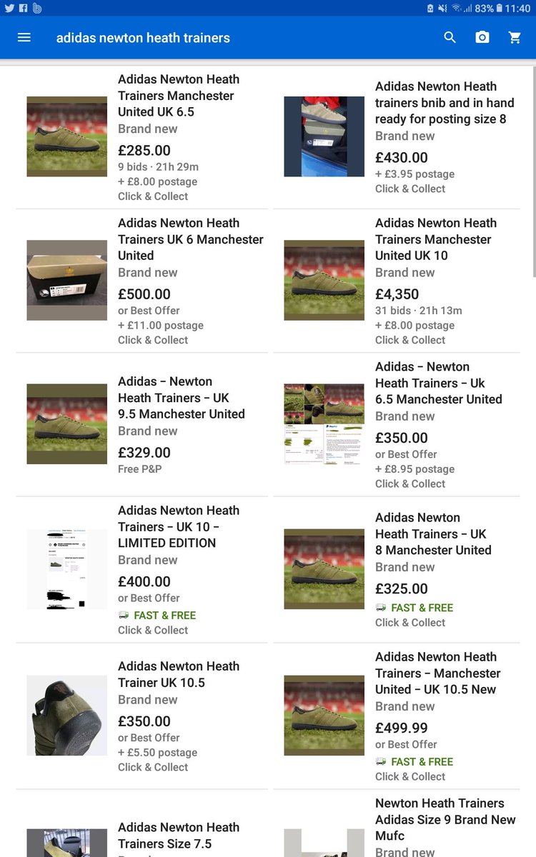 adidas newton heath trainers ebay