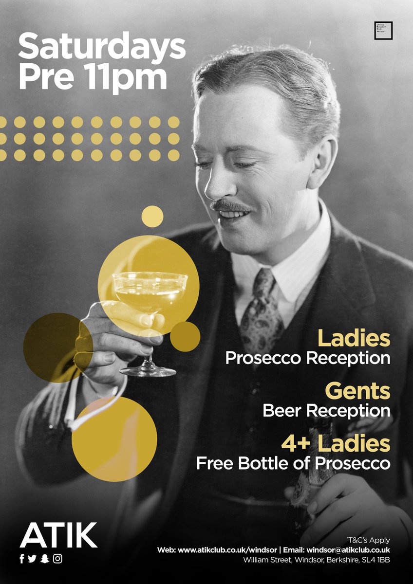 Join us this Saturday for Booth offers call 01753 622373 (opt1)........Grab a deal <a href="/DJRosskoLaver/">DJ Rossko Laver</a> <a href="/WalshyTheDJ1/">Walshy 🔑</a> <a href="/iamgoosee/">goosee</a> 
Pre11 the offer that can t be missed....Bring the SAUCE!!