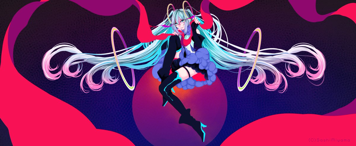初音ミク 「」|さしみやま / SashiMiyamaのイラスト