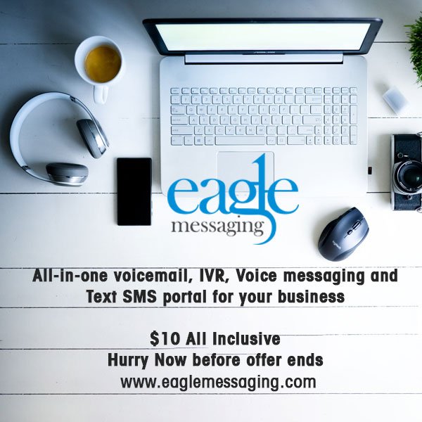 eaglemessaging's tweet photo. All-in-one voicemail, IVR, Voice messaging and Text SMS portal for your business
$10 All Inclusive
Hurry Now before offer ends
https://t.co/Eaz6WsGG7V
support@eaglemessaging.com
#SMS #messaging #marketing #voicemail #IVR #message #business https://t.co/z8PRge4aM0