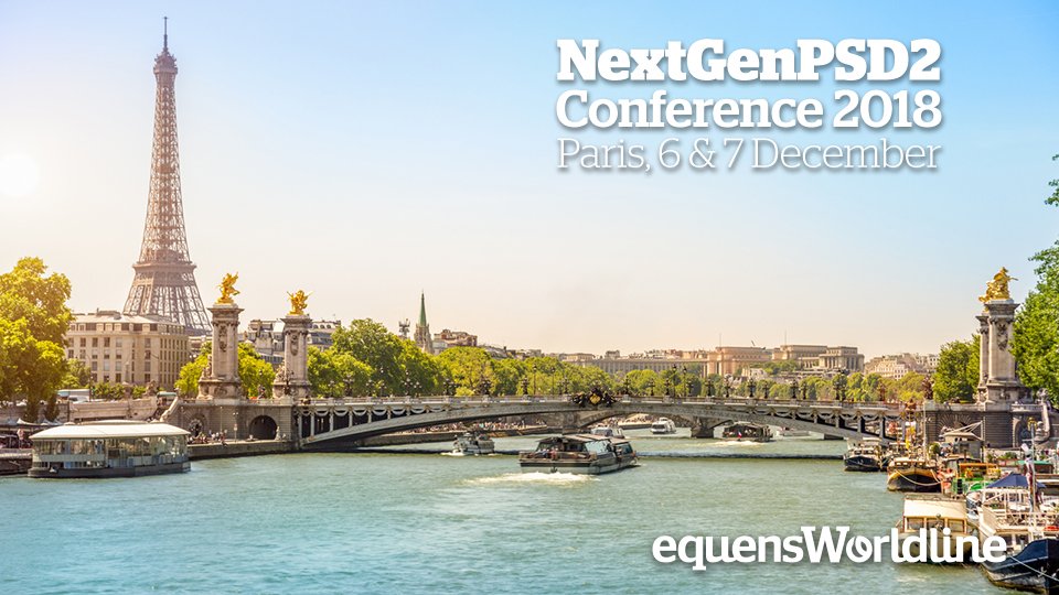 WorldlineFS's tweet photo. equensWorldline is at #TheBerlinGroup #NextGenPSD2 Conference, a journey to new #business opportunities from #PSD2 #API regulations to standardization and beyond in Paris. https://t.co/xlo6fL4J4R ^PJ https://t.co/6lGTCK6cWq