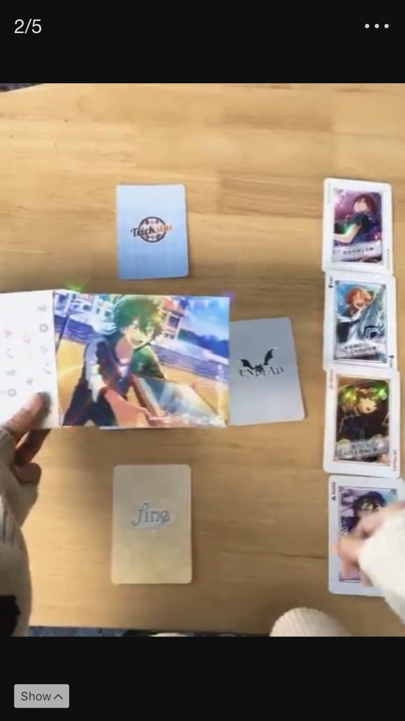 あんスタ 中国限定 ポストカード&トランプ 12月15、16日上海イベントで