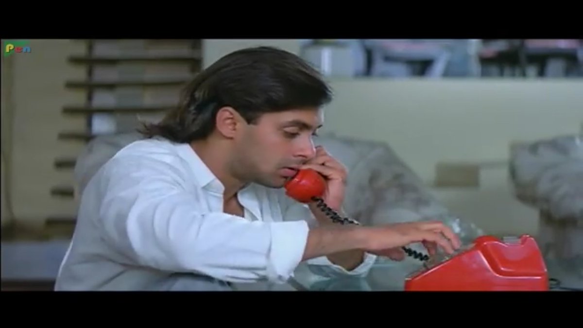 BeingSkFan27's tweet photo. 60. Romantic Phone call moments frm the
Movie: Love (1991)
@BeingSalmanKhan as Prithbi #ravathi as maggie
Tags: #SalmanKhan #Bollywood #Flashback #Moviemoments https://t.co/1fsNgviT1c