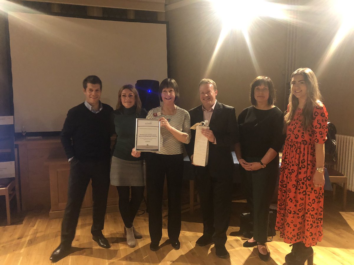 We're pleased to say that we won 'Communications Campaign of the Year' last night at the <a href="/AtheneComms/">Athene Comms</a> awards in conjunction with <a href="/pborocathedral/">Peterborough Cathedral</a>, <a href="/PeterboroughCC/">Peterborough City Council</a>, @SpeedstersUK &amp; <a href="/TheCMStudio2017/">The Creative Marketing Studio</a> for the Tim Peake’s Spacecraft exhibition as part of <a href="/pborocelebrates/">Pboro Celebrates</a>! #PRPRAwards