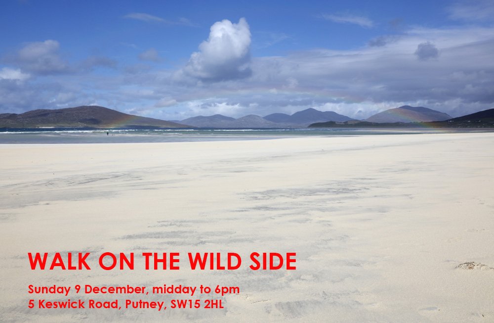 Another pic I'll be showing at my Walk On The Wild Side exhibition - Seilebost beach on the magical Isle of Harris, Outer Hebrides.