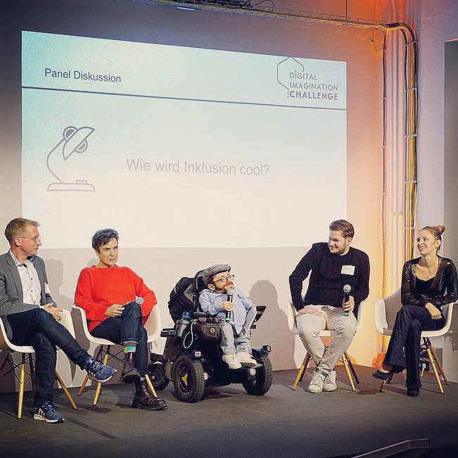 thomasbachem's tweet photo. Really enjoyed again being part of the jury at the Digital Imagination Challenge 2018 organized by @SOZIALHELDEN, @ImpactHubBLN & @Unitymedia #dichallenge https://t.co/vp7JZxCoOq
