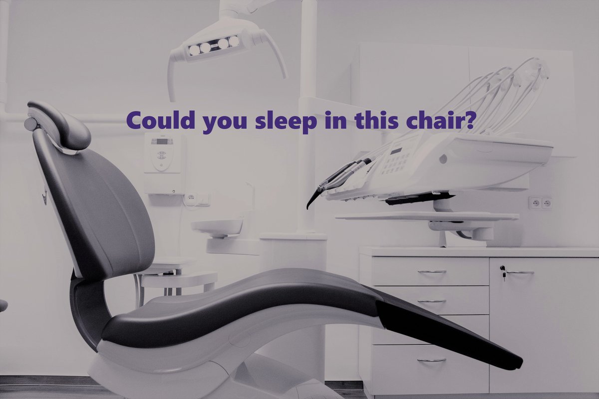 femda_uk's tweet photo. Listening to Emma Barnett BBC Radio 5 Live yesterday, she asked listeners for the wackiest places they've nodded off. Several said they'd nodded off in the dentist's chair, even whilst the dentist was drilling.  The very definition of low anxiety! @bbc5live https://t.co/KIMQJCvQCr