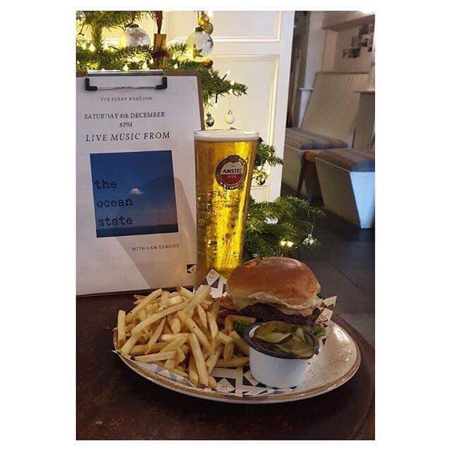 Tomorrow night is burger night at the Ferryboat Inn (and we’re playing too!) Come down - should be good!