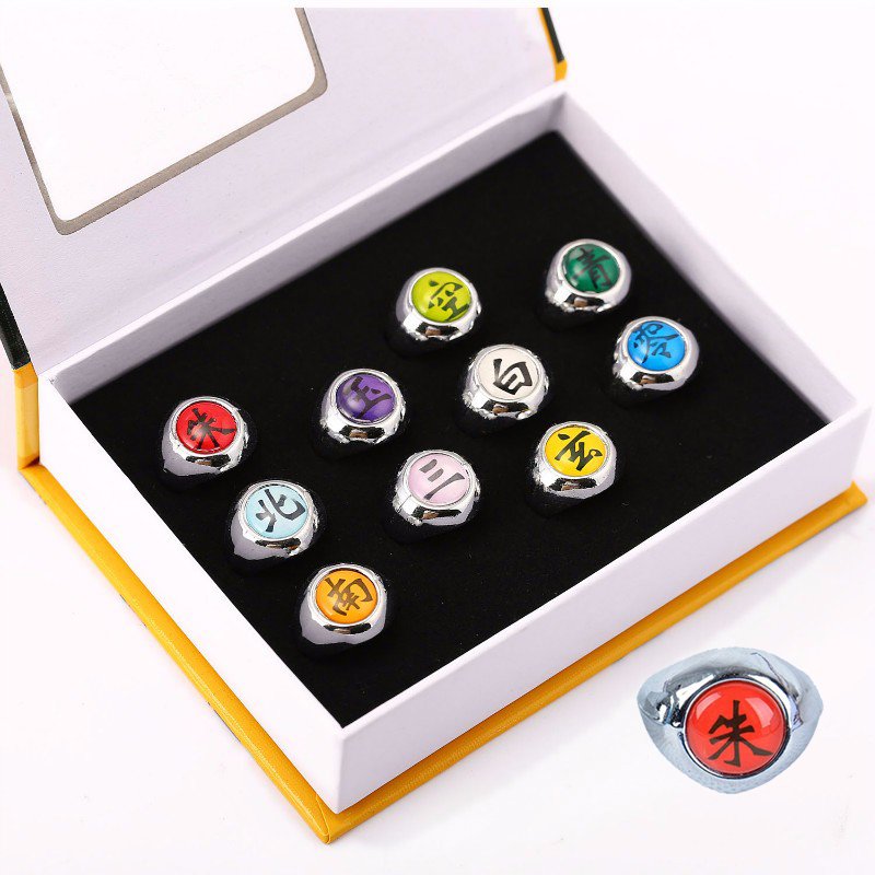 HokageHouse's tweet photo. #uzumakinaruto Akatsuki Rings 10 pcs Set https://t.co/cGTNhrOohH https://t.co/oUYBhjNpw4