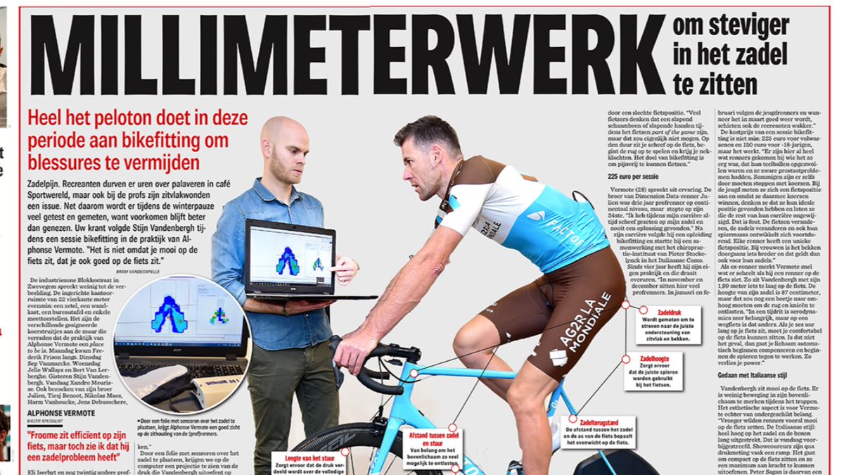 Top artikel vandaag in @sportwereld_be van <a href="/bvdecape/">Bram Vandecapelle</a> met onze <a href="/alphonsevermote/">Alphonse Vermote</a> en <a href="/vdbstijncycling/">Stijn Vandenbergh</a> tinyurl.com/yavmx8um