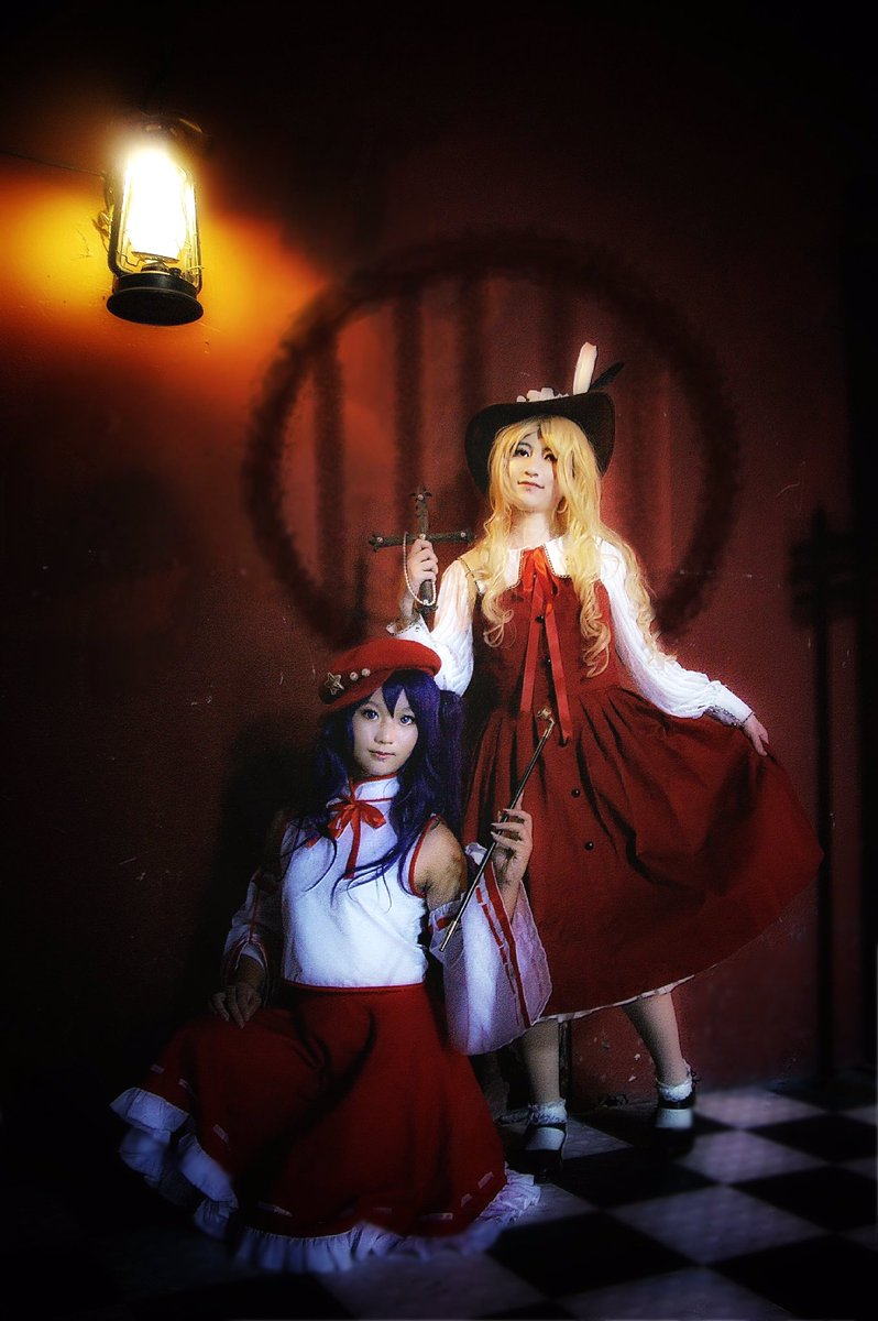 Stella Koishi 蓬莱人形 東方cos 楽園の洋館深处