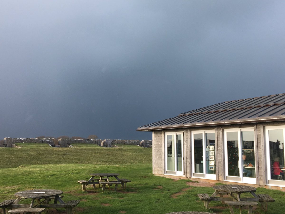 Brixham's tweet photo. Taking a break from the storm in the wonderful @Guardhousecafe #nicebreakfast https://t.co/TBktTwkE0A