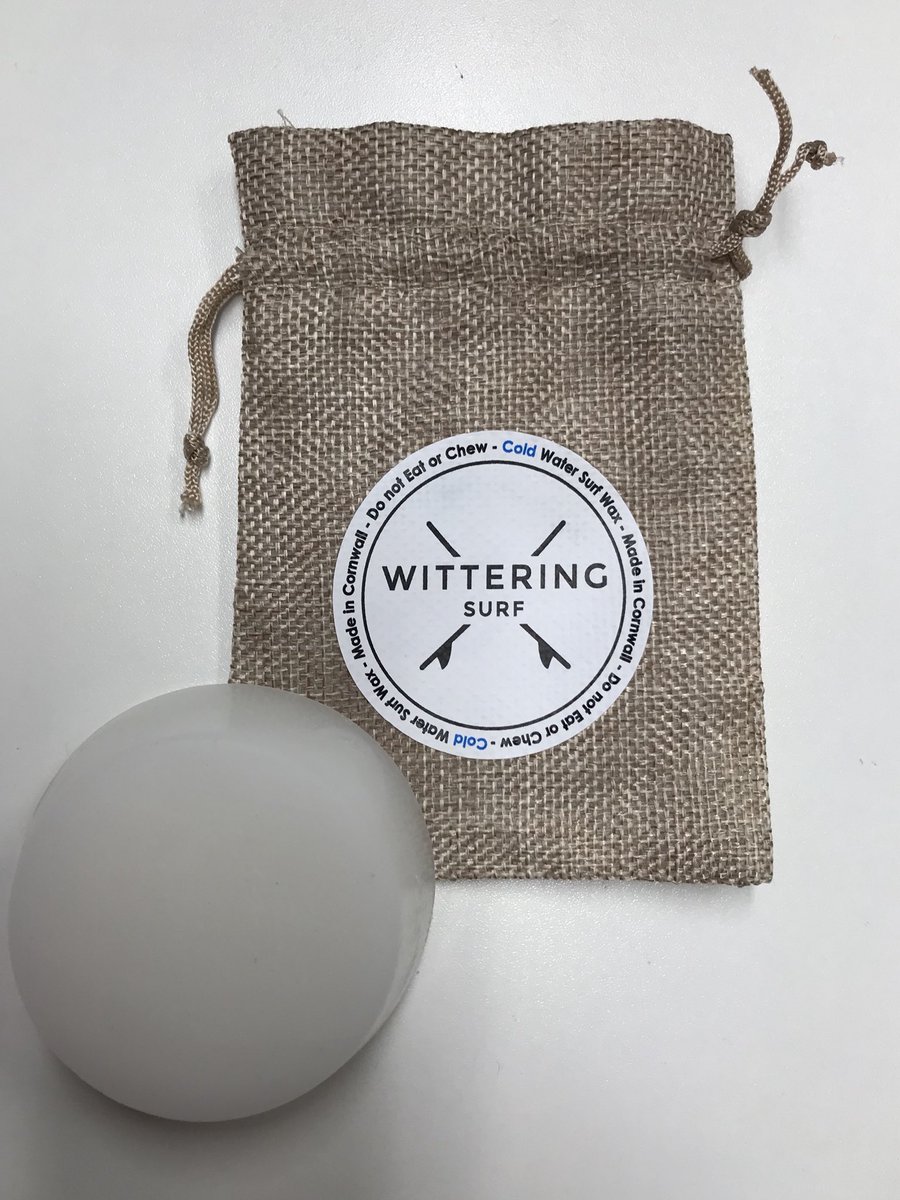 Sex wax in a cool bag from the team at <a href="/WittSurfShop/">Wittering Surf Shop</a> No plastic wrapping here!! I’ll be using it this weekend - Top work guys!  🤙🏻<a href="/sascampaigns/">Surfers Against Sewage</a> <a href="/2minbeachclean/">2 Minute Beach Clean</a> #PlasticFreeCommunities