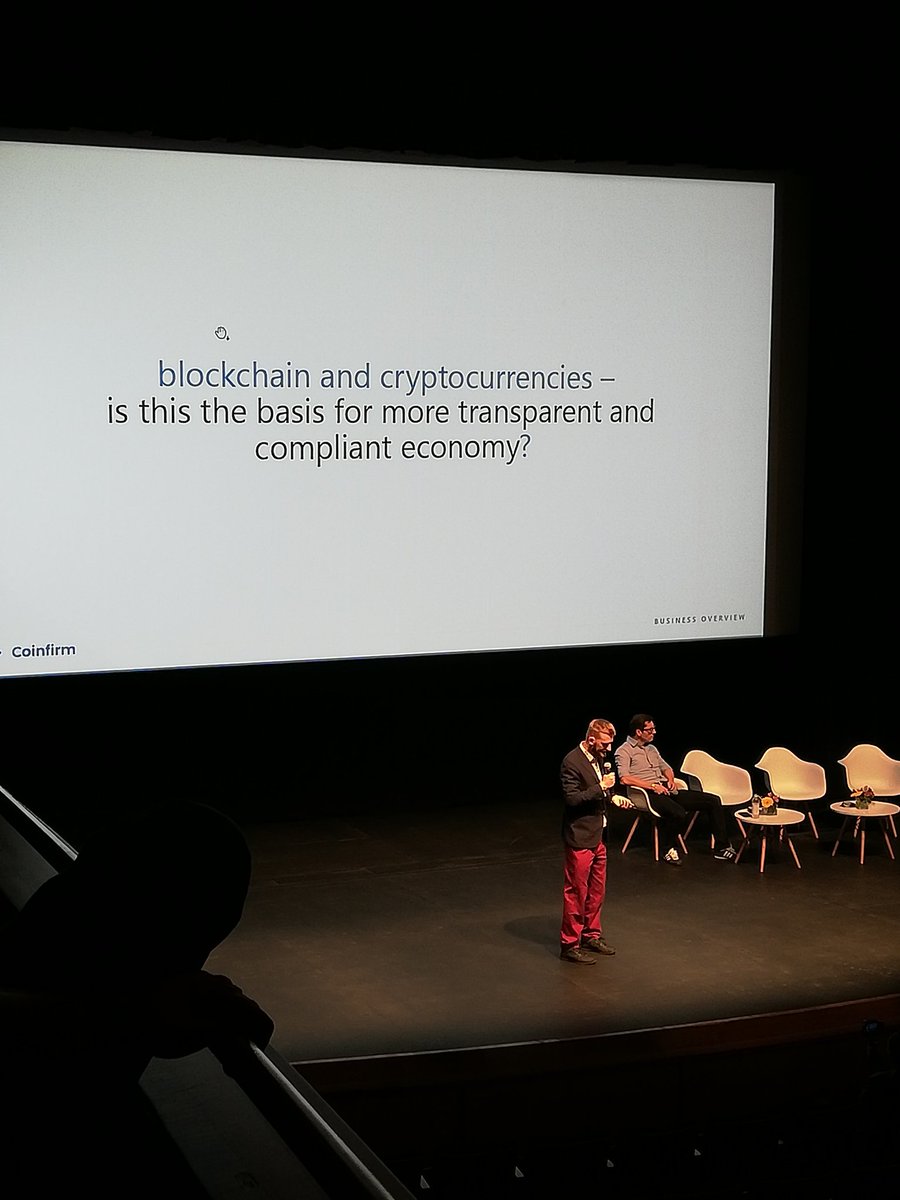 #LABITCONF2018 2nd talk, anti money laundering challenge!