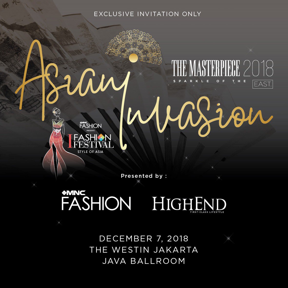 officialinews_'s tweet photo. I Fashion Festival x The Masterpiece 2018 "Asian Invasion" terselenggara berkat kerjasama antara MNC FASHION dan HIGHEND MAGAZINE. Jumat, 7 Desember 2018, di Java Ballroom, The Westin Jakarta. #IFF2018 #IFF2018STYLEOFASIA #MNCFashion https://t.co/GN3PlYcZaE