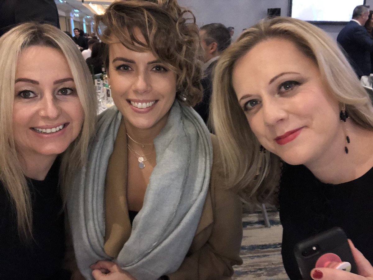 TheNicoladeBeer's tweet photo. At the annual #IGBF18 the start of Christmas @FMIHeadOffice @katebentleykb @libbykeeling @sharkeyfiona2 @LyonsMags 🎄🎄🎄 https://t.co/5YKZbszZSI
